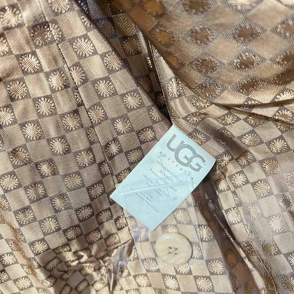 UGG Australia Women's Waxed Cotton Jacket BNWT Beige Size XS - Picture 8 of 16